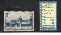 FRANCE OBLITERE - N° 379 - Used Stamps