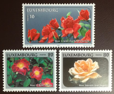 Luxembourg 1997 Rose Congress Roses Flowers MNH - Roses