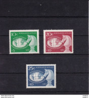 Nederlandse Antillen NVPH Nr 330/332 Postfris/MNH Internationaal Schaaktoernooi Chess 1962 - Curacao, Netherlands Antilles, Aruba