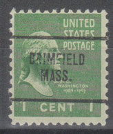 USA Precancel Vorausentwertungen Preo Locals Massachusetts, Brimfield 704 - Precancels