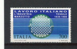 ITALIE - Y&T N° 1735** - MNH - Industrie Textile Marzotto - 1981-90: Nieuw/plakker