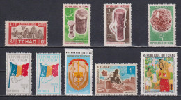 Lot De Timbres Neufs** Du Tchad D'années Variées MNH - Tschad (1960-...)