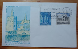 ESPAÑA TURISMO 1966 FDC/SPD MNH - FDC