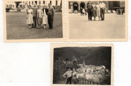 3 Photos Anciennes -  Voyage Au LUXEMBOURG  - 1956 - Europe