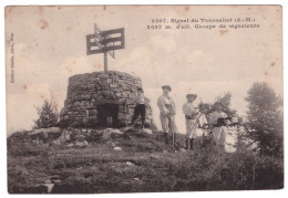 SIGNAL DU TOURNAIRET - Groupe De Signaleurs (carte Animée) - Otros & Sin Clasificación