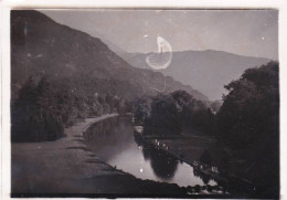 Photo Originale - 38 - Le Parc Du Chateau De VIZILLE -  Aout 1933 - Lugares