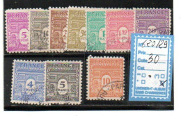 FRANCE LUXE ** - N° 620/29 - Used Stamps