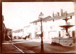 Photo Originale 1889 - WASSY (haute Marne  )   Fontaine - Orte