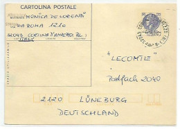 CP Siracusana Turrita L.120 #C177 Uso Semplice Cortina 22mar1980 X Estero Germania - Concorsi A Premi - Interi Postali