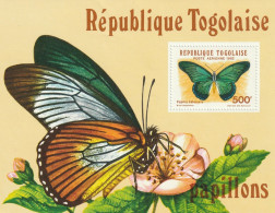 THEMATIC FAUNA: BUTTERFLIES       5v+MS (1982)     -  TOGO - Butterflies