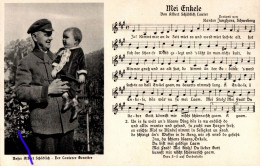 D5766 - Mei Enkele - Liedkarte Junghand Schneeberg - Albert Schädlich - Wilhelm Vogel - Música