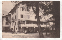 CPA :  14 X 9  -  SAMOËNS  -  Hôtel De La Croix D'Or - Samoëns