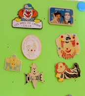 Pin's Clown 7 Pin's Zavatta Les Amis Du Cirque Lille Lot 2 - Altri & Non Classificati