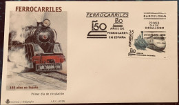 FDC  1998.- Ferrocarriles. - FDC