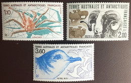 French Antarctic Territory TAAF 1989 Fauna Crabs Animals Birds MNH - Sonstige & Ohne Zuordnung