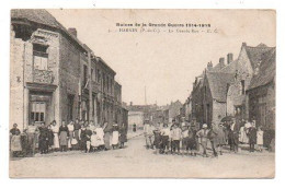 Carte Postale Ancienne - Circulé - Dép. 62 - HARNES - La GRANDE RUE - Harnes