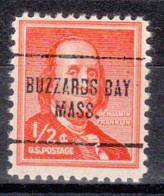 USA Precancel Vorausentwertungen Preo Locals Massachusetts, Buzzards Bay 704 - Vorausentwertungen