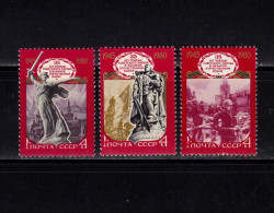 U.S.S.R. /Russia 1980, "35 Years Of The Second World War", Set , Mi. 4945-4947 ,MNH - Unused Stamps