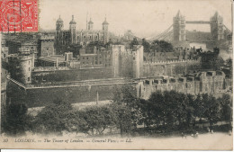 PC00016 London. Tower Of London. LL 59. 1912 - Autres & Non Classés