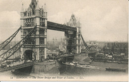 PC00017 Tower Bridge And Tower Of London. LL 54 - Autres & Non Classés