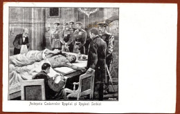 SERBIA, BELGRADE, AUTOPSY Of KING ALEXANDER And QUEEN DRAGA AFTER The MURDER PPCARD RARE!!!!!!!!!! - Serbie