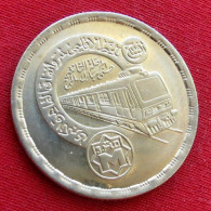 Egypt 20 Piastres 1989 Metro Egipto Egypte Egito Egitto Ägypten UNC ºº - Egitto