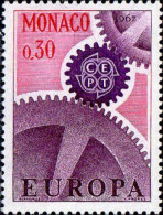 Monaco Poste N** Yv: 729/730 Europa Cept Engrenages - Neufs