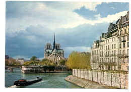 Paris, La Seine Et Notre-dame - Notre-Dame De Paris