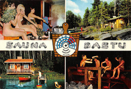 Finlande Sauna Pin Up Nu - Finlande