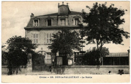 23 - B25923CPA - DUN LE PALLETEAU - La Mairie - Très Bon état - CREUSE - Dun Le Palestel