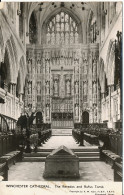 PC00128 Winchester Cathedral. Reredos And Rufus Tomb. RP - World