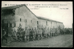 51 - B2854CPA - SAINTE MENEHOULD - Détachement De 350 Prisonniers Faits Par La Coloniale - Très Bon état - MARNE - Sainte-Menehould