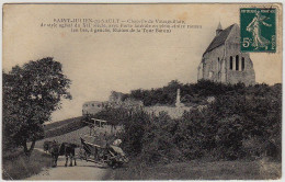 89 - B469CPA - SAINT ST JULIEN DU SAULT - Chapelle De Vauxquilain (attelage Agricole) - Bon état - YONNE - Saint Julien Du Sault