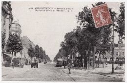 94 - B295CPA - CHARENTON - 464 - Rue De Paris - Station Des Tramway - Très Bon état - VAL-DE-MARNE - Charenton Le Pont