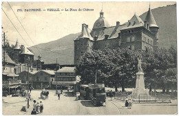 38 - B33491CPA - VIZILLE - La Place Du Château - Parfait état - ISERE - Vizille