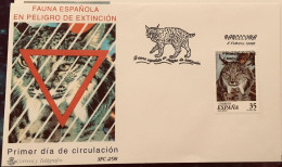 FDC  1998.- Fauna Española En Peligro De Extincion. Lince. - FDC