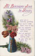 PC00044 Greetings. All Birthday Joys Be Yours. 1916 - Mundo