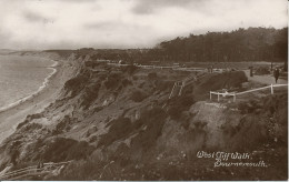 PC00322 West Cliff Walk. Bournemouth. 1913 - World