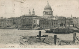 PC00010 London. St. Pauls Cathedral From River. LL 3 - Autres & Non Classés