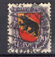 T2782 - SUISSE SWITZERLAND Yv N°186 Pro Juventute Defecteuse - Used Stamps