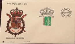 FDC  1998.- Serie Basica S.M. El Rey. - FDC