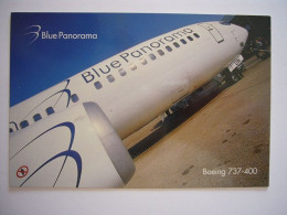 Avion / Airplane / BLUE PANORAMA / Boeing 737-400 / Airline Issue - 1946-....: Ere Moderne