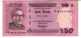 BANGLADESH P54c 10 TAKA 2014 FINE - Bangladesch