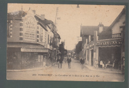 CP - 44 - Pornichet - Carrefour De La Gare Et Rue De La Mer - Pornichet