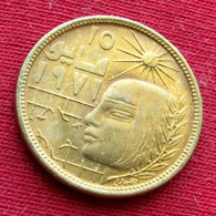 Egypt  5 Millieme 1977 Corrective Revolution 1971 Egipto Egypte Egito Egitto Ägypten UNC ºº - Egypte