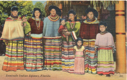 USA - Florida - Seminole Indian Squaws - - Miami