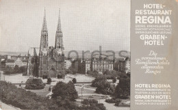 Austria - Wien - Votivkirche - Hotel Restaurant - Regina - Werbung - Otros & Sin Clasificación