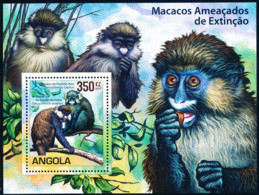 Angola - 2011 - Endangered Monkeys / WWF - MNH - Angola