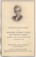 Faire Part De Décès 1956 - Obituary Notices