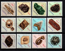 Angola 1970 - Mi.Nr. 563 - 574 - Postfrisch MNH - Mineralien Minerals  Edelsteine - Minerals